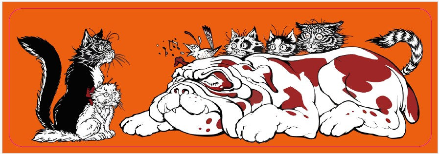 Plaque de porte flipper Bad Cats V2