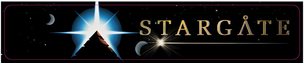 Plaque de porte flipper Stargate V2