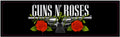 Plaque de porte flipper Guns N Roses