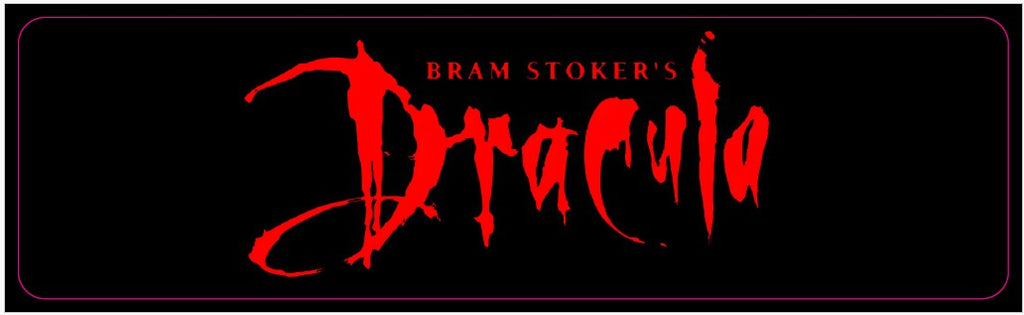 Plaque de porte flipper Dracula