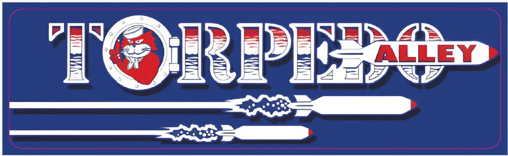 Plaque de porte flipper Torpedo
