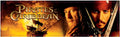 Plaque de porte flipper Pirates Of The Caribbean V6