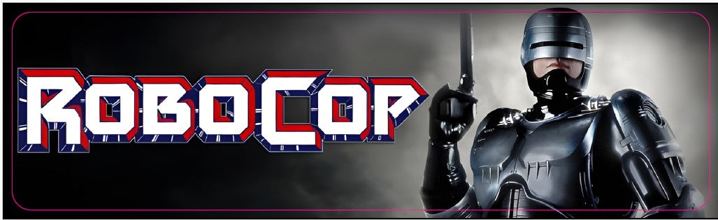 Plaque de porte flipper Robocop