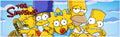 Plaque de porte flipper The Simpsons