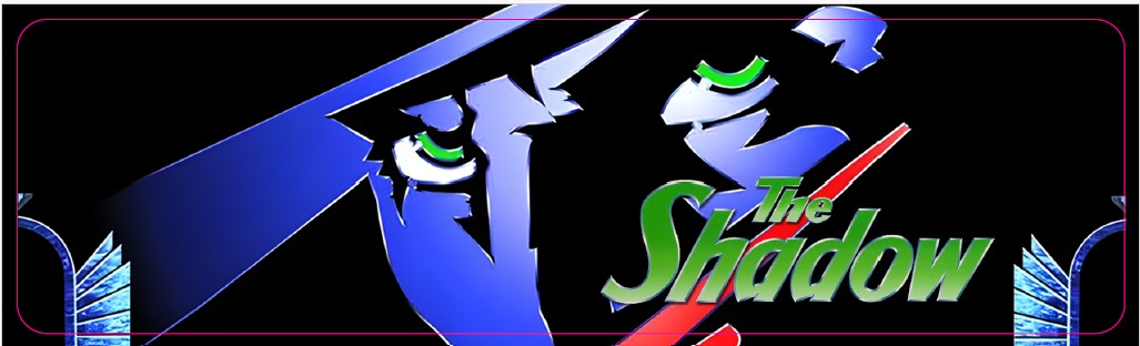 Plaque de porte flipper The Shadow
