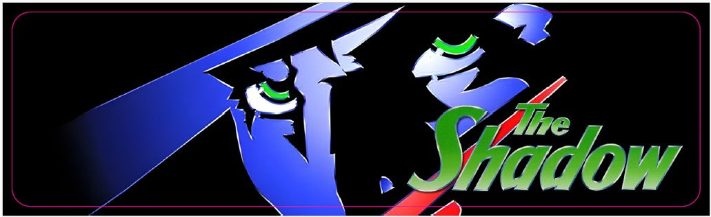 Plaque de porte flipper The Shadow