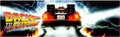 Plaque de porte flipper Back To The Future