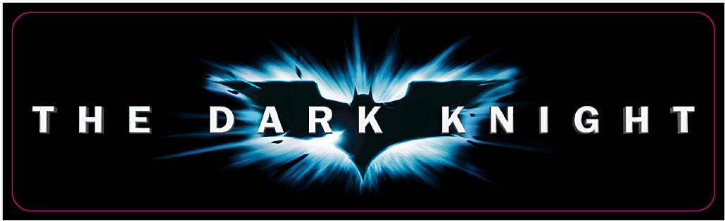 Plaque de porte flipper Batman The Dark Knight