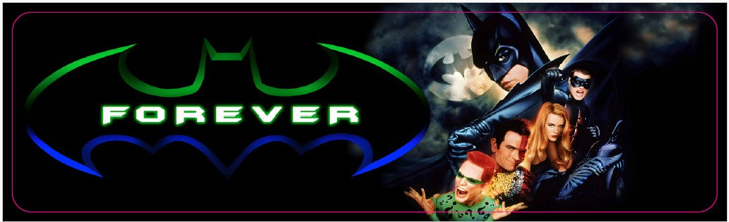 Plaque de porte flipper Batman Forever