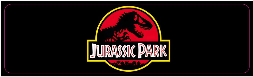 Plaque de porte flipper Jurassic Park
