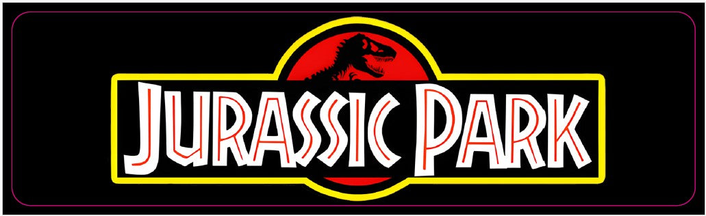 Plaque de porte flipper Jurassic Park V2