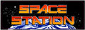 Plaque de porte flipper Space Station