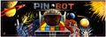 Plaque de porte flipper Pin Bot
