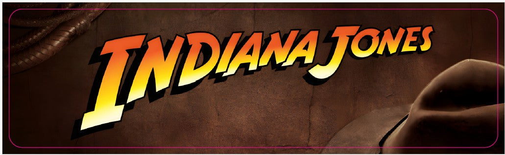 Plaque de porte flipper Indiana Jones