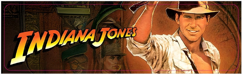 Plaque de porte flipper Indiana Jones V2