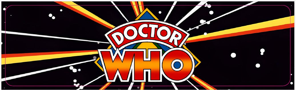 Plaque de porte flipper Dr Who
