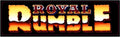 Plaque de porte flipper Royal Rumble