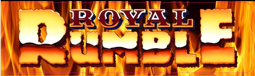 Plaque de porte flipper Royal Rumble V2