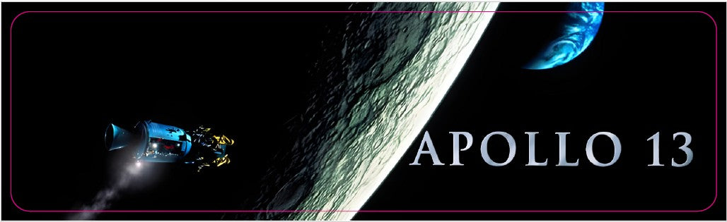 Plaque de porte flipper Apollo 13