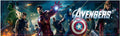 Plaque de porte flipper Avengers