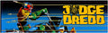 Plaque de porte flipper Judge Dredd