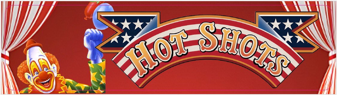 Plaque de porte flipper Hot Shots