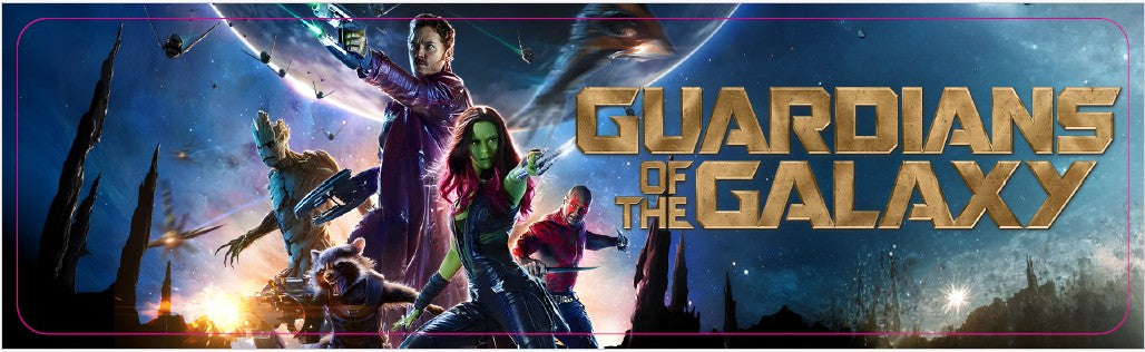 Plaque de porte flipper Guardians Of The Galaxy
