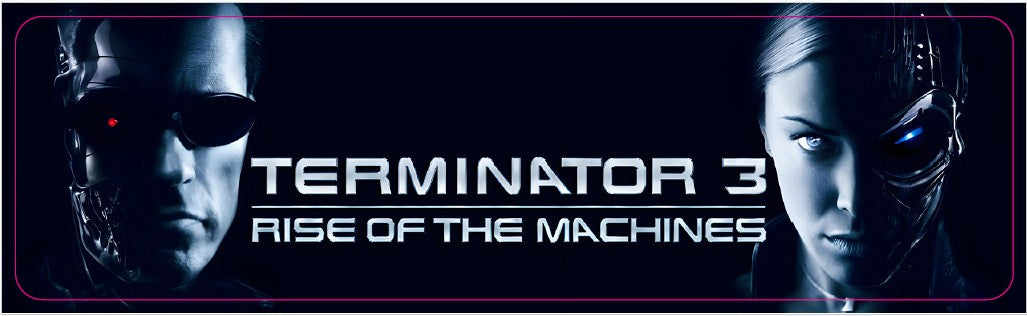 Plaque de porte flipper Terminator 3
