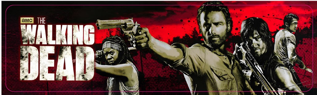 Plaque de porte flipper The Walking Dead