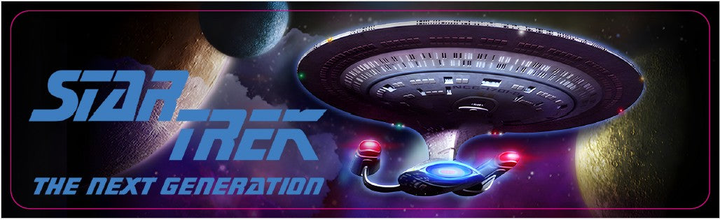 Plaque de porte flipper Star Trek The Next Generation