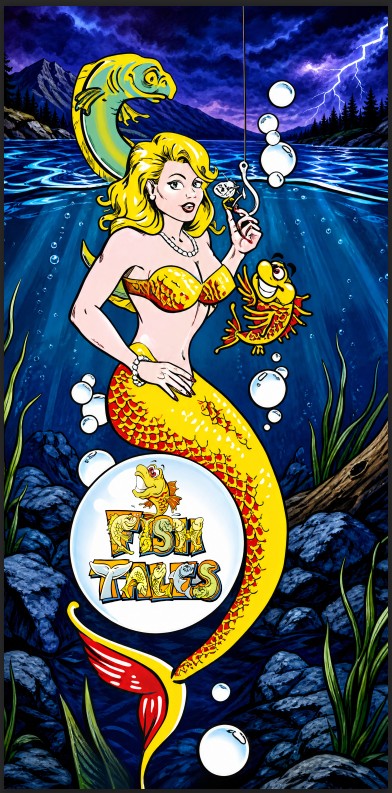 Tapis de protection flipper Fish Tales V3