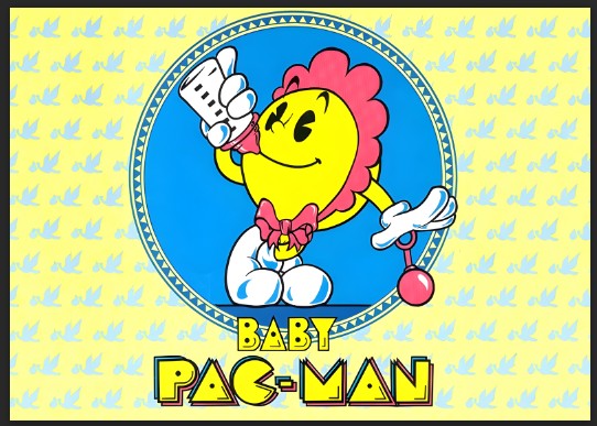 Baby Pac Man Flipper-Schutzmatte