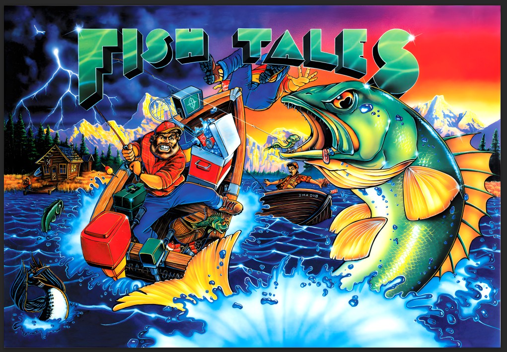 Translite Flipper Fish Tales