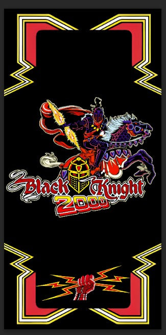 Tapis de protection flipper Black Knight 2000