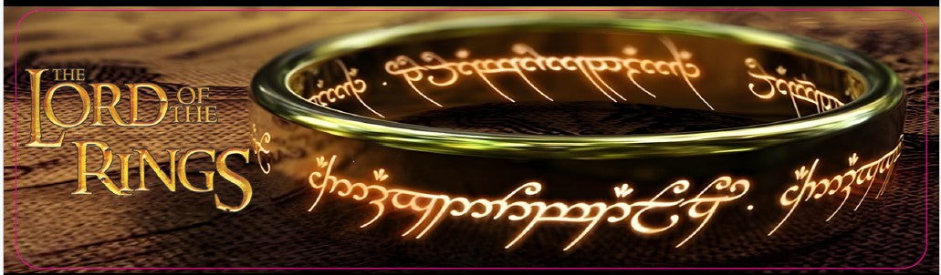 Plaque de porte flipper The Lord Of The Rings