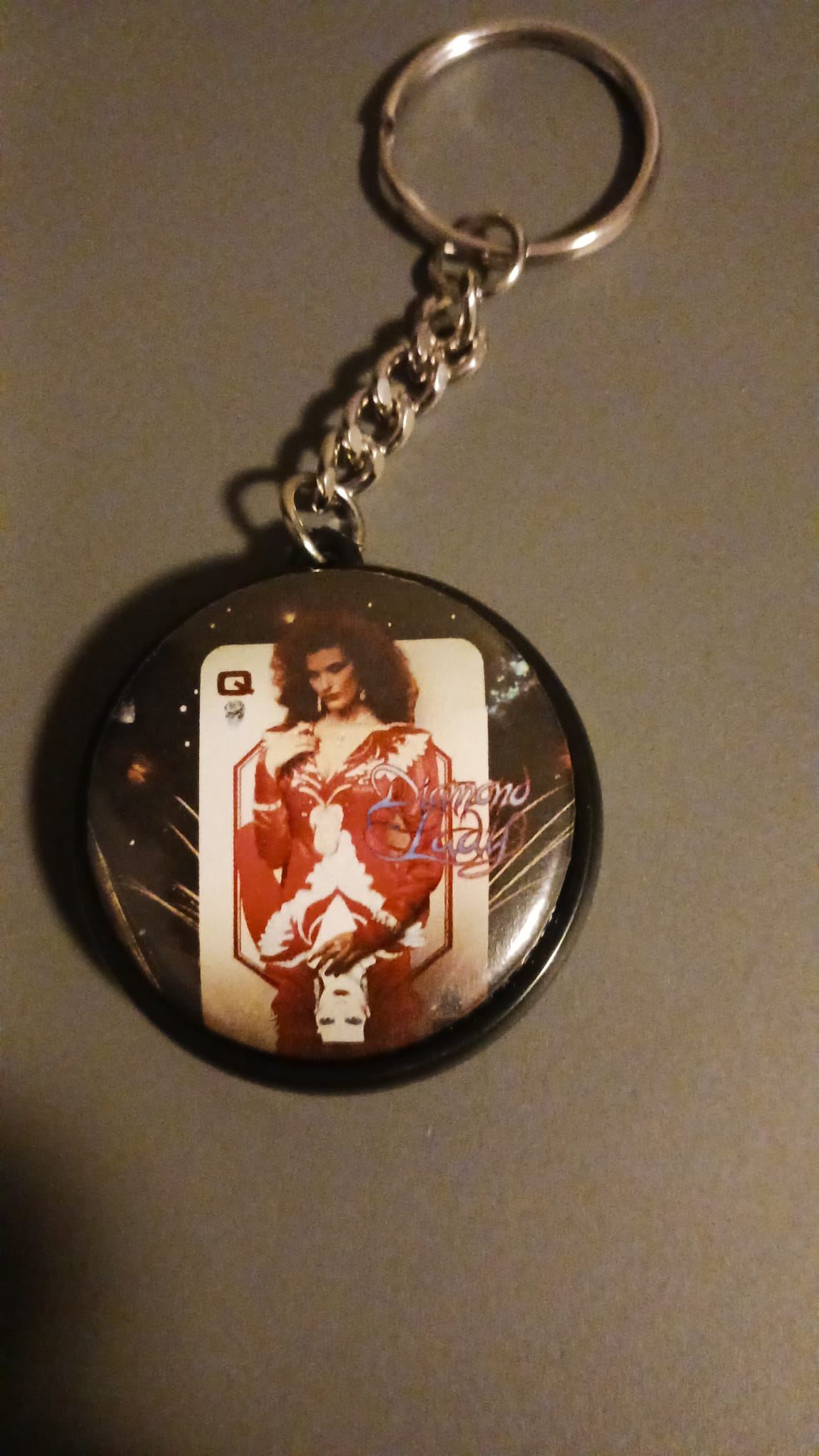 Porte-clés Flipper Diamond Lady